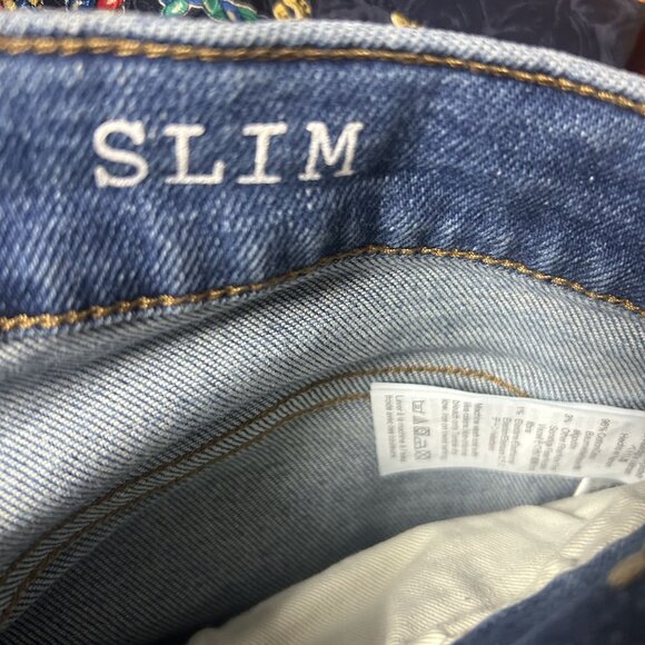 Madewell Mens Athletic Slim Authentic Flex Jeans Bleecker Wash Size 35/32 - Picture 5 of 7